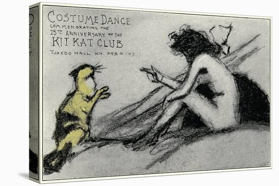 Costume Dance Kit Kat Club-null-Stretched Canvas