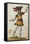 Costume de ballet : Mascarade-null-Framed Stretched Canvas