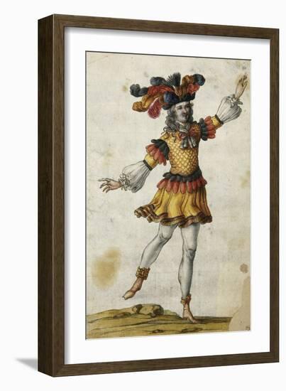 Costume de ballet : Mascarade-null-Framed Giclee Print