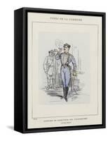Costume De Directeur Des Telegraphes, Le Citoyen Pauvert-Charles Albert d'Arnoux Bertall-Framed Stretched Canvas