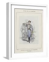 Costume De Directeur Des Telegraphes, Le Citoyen Pauvert-Charles Albert d'Arnoux Bertall-Framed Giclee Print