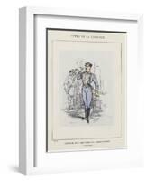 Costume De Directeur Des Telegraphes, Le Citoyen Pauvert-Charles Albert d'Arnoux Bertall-Framed Giclee Print