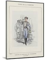 Costume De Directeur Des Telegraphes, Le Citoyen Pauvert-Charles Albert d'Arnoux Bertall-Mounted Giclee Print