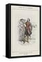 Costume De General En Chef, Bergeret Lui-Meme-Charles Albert d'Arnoux Bertall-Framed Stretched Canvas