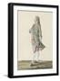 Costume de l'époque de Louis XVI, seigneur de la cour portant un habit de Printemps-Etienne Claude Voysard-Framed Giclee Print