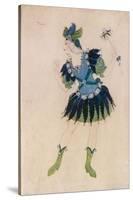 Costume Design by Edmund Dulac for the Character of Momus in the Opera Phebus and Pan-null-Stretched Canvas