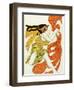 Costume Design for a Bacchante in "Narcisse" by Tcherepnin, 1911-Leon Bakst-Framed Premium Giclee Print