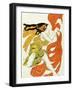 Costume Design for a Bacchante in "Narcisse" by Tcherepnin, 1911-Leon Bakst-Framed Giclee Print