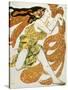 Costume Design for a Bacchante in "Narcisse" by Tcherepnin, 1911-Leon Bakst-Stretched Canvas