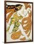 Costume Design for a Bacchante in "Narcisse" by Tcherepnin, 1911-Leon Bakst-Framed Giclee Print