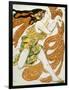 Costume Design for a Bacchante in "Narcisse" by Tcherepnin, 1911-Leon Bakst-Framed Giclee Print