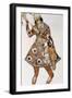 Costume Design for a Ballet by Igor Stravinsky, 1913-Leon Bakst-Framed Giclee Print