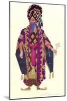 Costume Design For a Character in The Legend of Joseph, 1914-Leon Bakst-Mounted Giclee Print