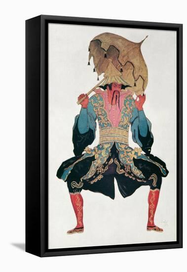 Costume Design For a Chinaman, from Sleeping Beauty, 1921-Leon Bakst-Framed Stretched Canvas