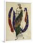 Costume Design for a Dancer from 'Cleopatra', 1910-Leon Bakst-Framed Giclee Print