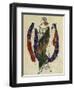 Costume Design for a Dancer from 'Cleopatra', 1910-Leon Bakst-Framed Giclee Print