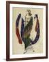 Costume Design for a Dancer from 'Cleopatra', 1910-Leon Bakst-Framed Giclee Print