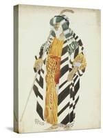 Costume Design for a Dancer from 'Suite Arabe'-Leon Bakst-Stretched Canvas