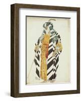 Costume Design for a Dancer from 'Suite Arabe'-Leon Bakst-Framed Giclee Print