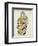 Costume Design for a Dancer from 'Suite Arabe'-Leon Bakst-Framed Giclee Print