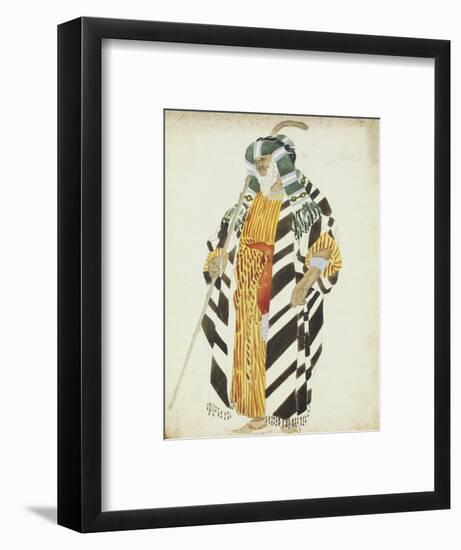 Costume Design for a Dancer from 'Suite Arabe'-Leon Bakst-Framed Giclee Print