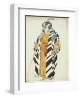 Costume Design for a Dancer from 'Suite Arabe'-Leon Bakst-Framed Giclee Print