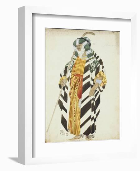 Costume Design for a Dancer from 'Suite Arabe'-Leon Bakst-Framed Giclee Print