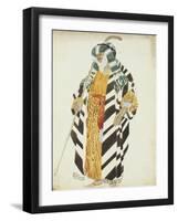 Costume Design for a Dancer from 'Suite Arabe'-Leon Bakst-Framed Giclee Print