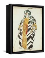 Costume Design for a Dancer from 'Suite Arabe'-Leon Bakst-Framed Stretched Canvas