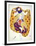 Costume Design for a Dancer in 'Scheherazade', a Ballet First Produced by Diaghilev-Leon Bakst-Framed Giclee Print