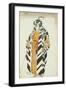 Costume Design for a Dancer in Suite Arabe-Leon Bakst-Framed Giclee Print