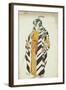 Costume Design for a Dancer in Suite Arabe-Leon Bakst-Framed Giclee Print