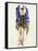 Costume Design for a Dancing Girl-Leon Bakst-Framed Stretched Canvas