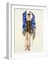 Costume Design for a Dancing Girl-Leon Bakst-Framed Giclee Print