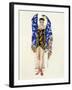 Costume Design for a Dancing Girl-Leon Bakst-Framed Giclee Print