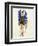 Costume Design for a Dancing Girl-Leon Bakst-Framed Giclee Print