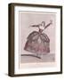 Costume Design For a Fury in Hippolyte et Aricie by Jean-Philippe Rameau-Jean Baptiste Martin-Framed Giclee Print