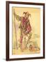 Costume Design For a Jester For "A Midsummer Night's Dream" c.1881-93-C. Wilhelm-Framed Giclee Print