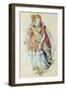 Costume Design for a Lady Masquer, 1610-Inigo Jones-Framed Giclee Print