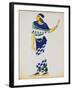 Costume Design for a Musician-Leon Bakst-Framed Giclee Print