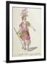 Costume Design for a Performance in Paris in 1762 of Lully's Opera 'Acis Et Galatee'-Nicolas Boquet-Framed Giclee Print