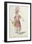Costume Design for a Performance in Paris in 1762 of Lully's Opera 'Acis Et Galatee'-Nicolas Boquet-Framed Giclee Print