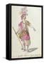 Costume Design for a Performance in Paris in 1762 of Lully's Opera 'Acis Et Galatee'-Nicolas Boquet-Framed Stretched Canvas