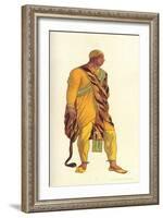 Costume Design For a Venetian Pirate in The Legend of Joseph, 1914-Leon Bakst-Framed Giclee Print