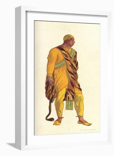 Costume Design For a Venetian Pirate in The Legend of Joseph, 1914-Leon Bakst-Framed Giclee Print