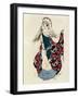 Costume Design for a Woman, from Judith, 1922-Leon Bakst-Framed Giclee Print