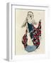 Costume Design for a Woman, from Judith, 1922-Leon Bakst-Framed Giclee Print