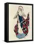 Costume Design for a Woman, from Judith, 1922-Leon Bakst-Framed Stretched Canvas