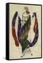 Costume Design for Cleopatra - a Dancer-Leon Bakst-Framed Stretched Canvas