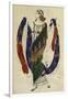 Costume Design for Cleopatra - a Dancer-Leon Bakst-Framed Giclee Print